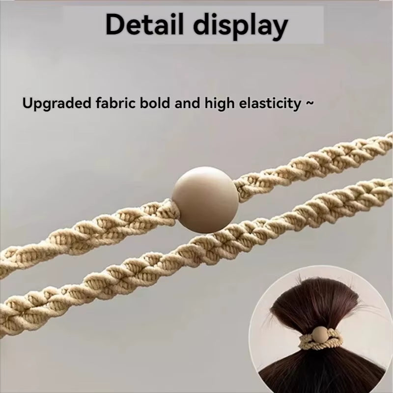 10PCS High-Elastic Strong Hair Ties – Durable & Stylish Accessories for Hair