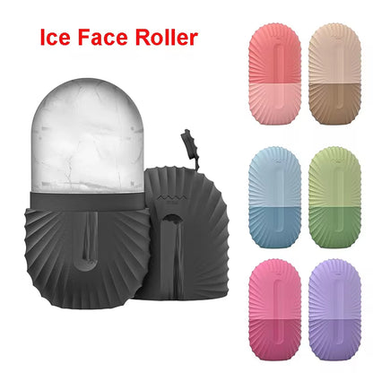 Silicone Ice Face Roller – Refreshing Beauty Tool for Puffiness & Pore Care