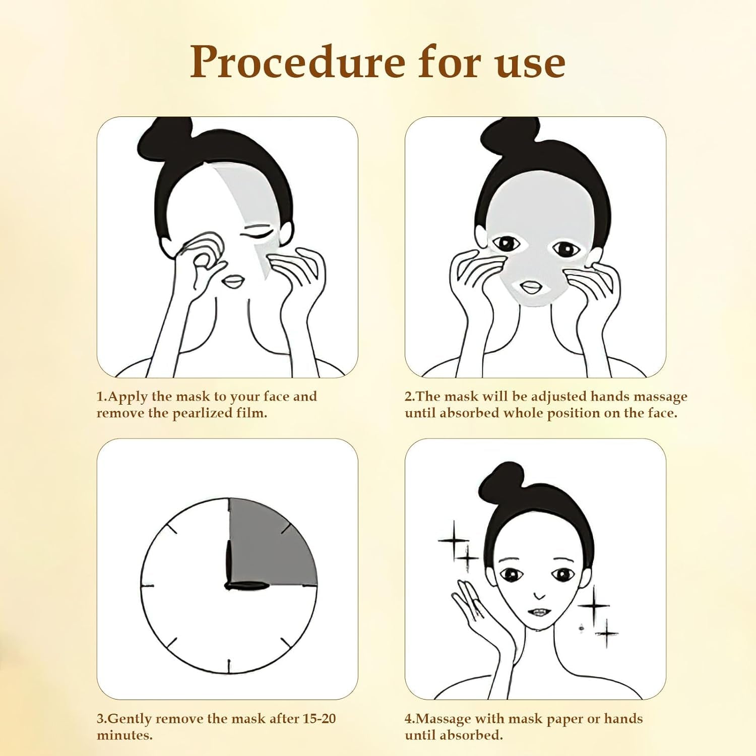 Snail Essence Hydrating Silk Mask Set (5PCS) – Korean Moisture Boost Formula