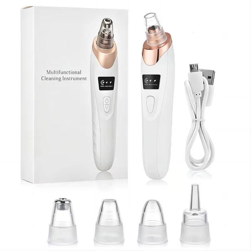 Electric Blackhead Remover Vacuum – Facial & Nose Pore Cleaner for Acne & Blackhead Extraction