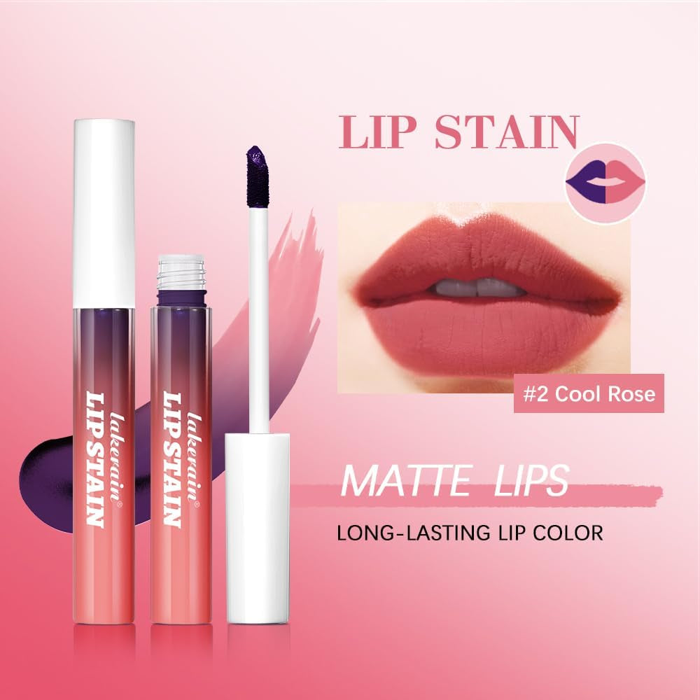 Peel-Off Liquid Lip Stain Set – Long-Lasting Waterproof Lip Tint (3-Piece Set)