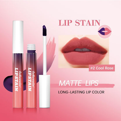 Peel-Off Liquid Lip Stain Set – Long-Lasting Waterproof Lip Tint (3-Piece Set)