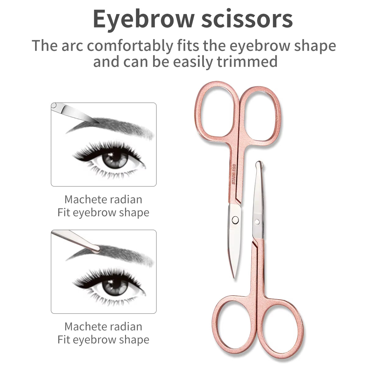 Professional Manicure & Pedicure Set – 7/16/28Pcs Stainless Steel Grooming Tools with Travel Case 