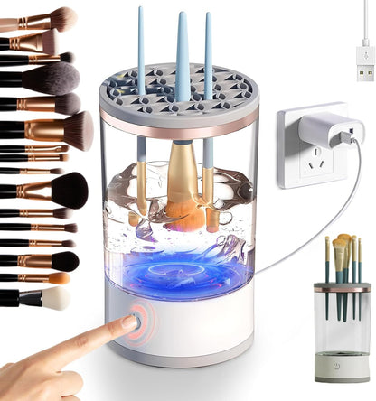 Electric Makeup Brush Cleaner – Handheld Deep Cleaning Device for All Brushes