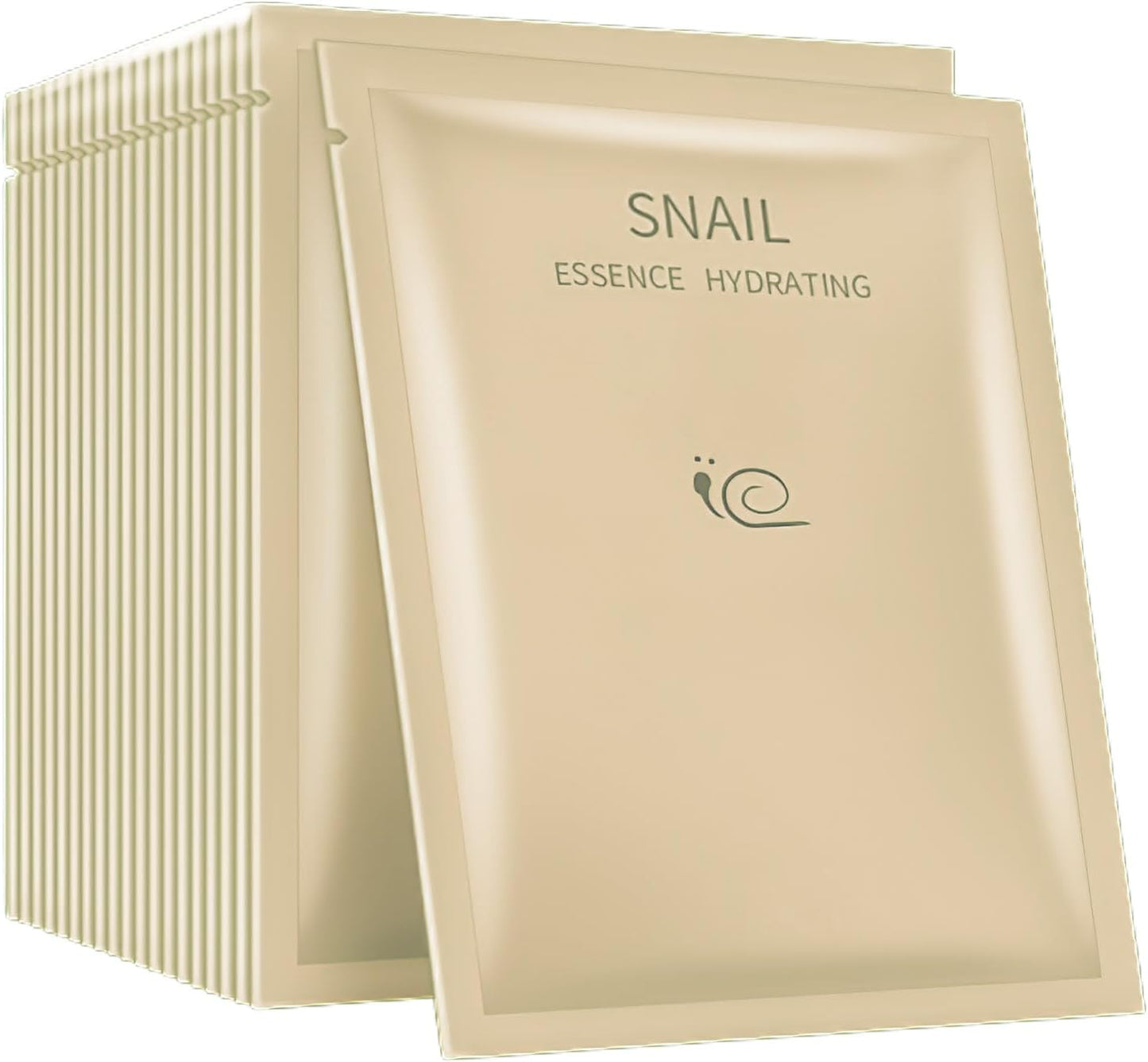 Snail Essence Hydrating Silk Mask Set (5PCS) – Korean Moisture Boost Formula