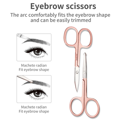 Professional Manicure & Pedicure Set – 7/16/28Pcs Stainless Steel Grooming Tools with Travel Case