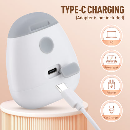 Red Light Therapy Hair Growth Comb – Electric Vibration Scalp Massager with Liquid Applicator