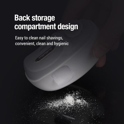 Automatic Electric Nail Clipper & Polisher – Rechargeable Nail Trimmer for Adults & Children