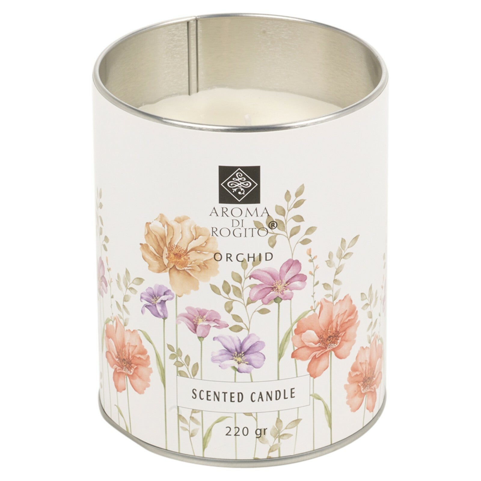 Luxury Flower Scented Wax Candles – 1 or 3 Pc Tin Gift Set, 35-Hour Burn