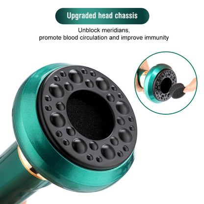 Electric Cupping & Guasha Massager | Infrared Heat Vacuum Suction Anti-Cellulite Slimming Massage Therapy