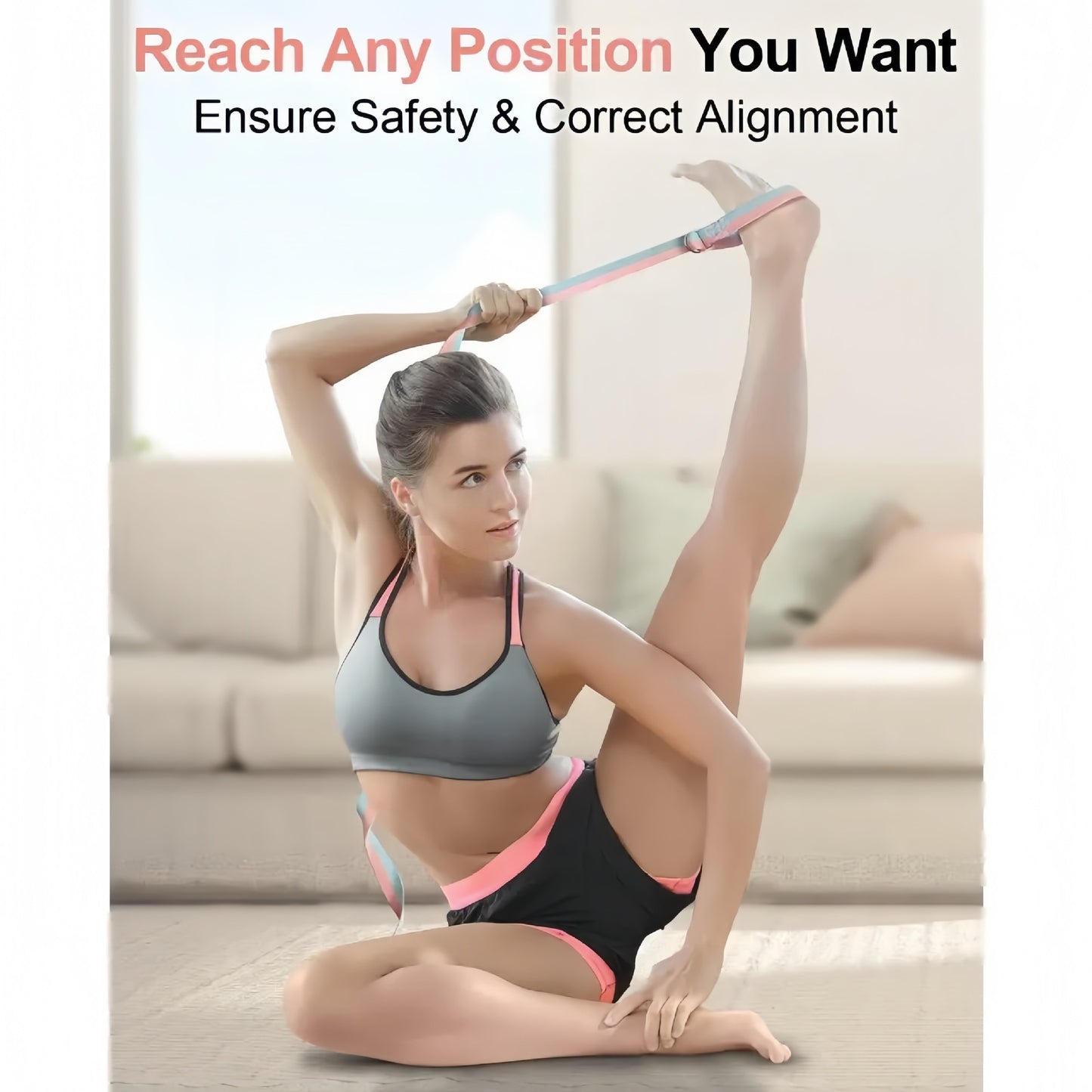 13PCS Pilates Equipment Set – Pilates Ring, Resistance Bands, Yoga Ball & Fitness Accessories for Full Body Home Workouts