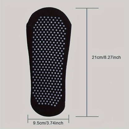 Women’s Non-Slip Backless Pilates & Yoga Socks – Breathable Cotton Grip Socks for Gym, Dance & Workout