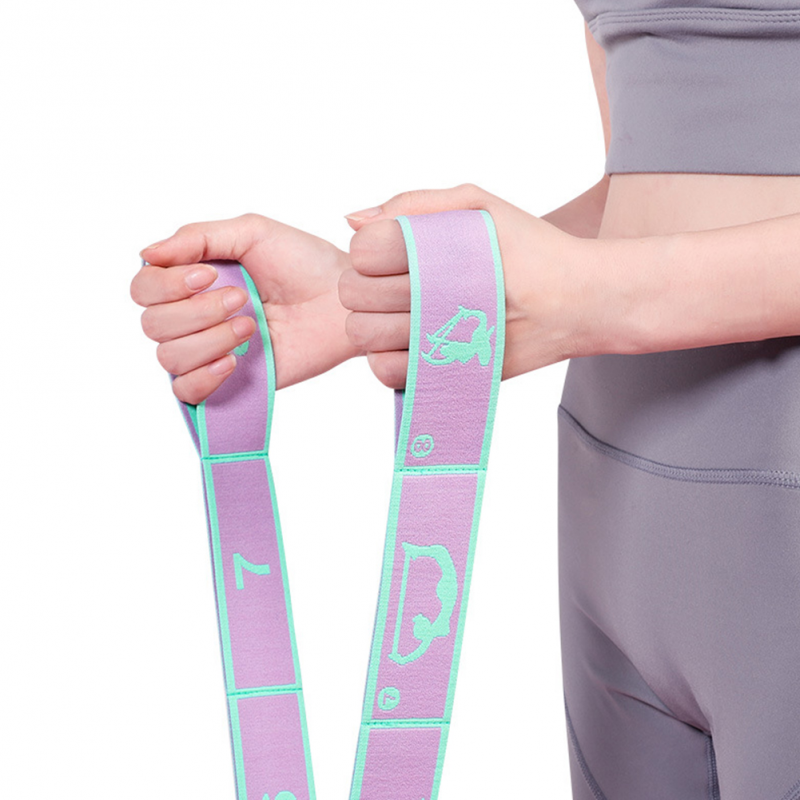 Multi-Functional Slimming Resistance Band – Yoga Stretching Belt for Pilates, Dance, and Full-Body Training