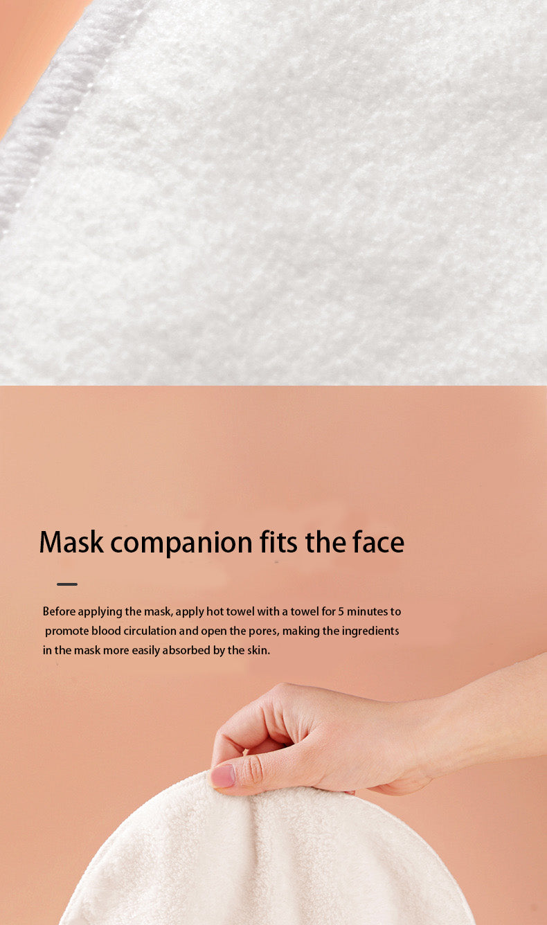Reusable Hot & Cold Facial Wrap – Moisturising Towel Mask for Relaxing Spa Treatments & Skin Care Therapy