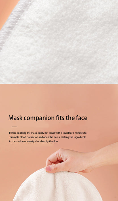 Reusable Hot & Cold Facial Wrap – Moisturising Towel Mask for Relaxing Spa Treatments & Skin Care Therapy