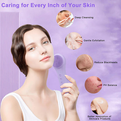 Silicone Ice Face Roller – Refreshing Beauty Tool for Puffiness & Pore Care