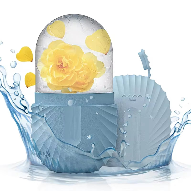 Silicone Ice Face Roller – Refreshing Beauty Tool for Puffiness & Pore Care