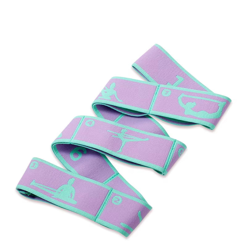 Multi-Functional Slimming Resistance Band – Yoga Stretching Belt for Pilates, Dance, and Full-Body Training