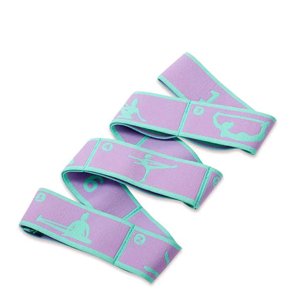 Multi-Functional Slimming Resistance Band – Yoga Stretching Belt for Pilates, Dance, and Full-Body Training