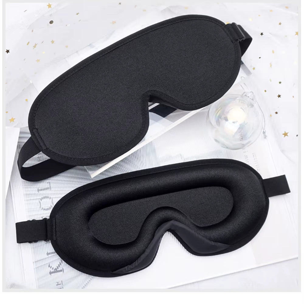 Silk Sleeping Mask | Soft & Smooth Eye Mask for Travel, Rest & Relaxation | Sleep Blindfold & Sleeping Aid
