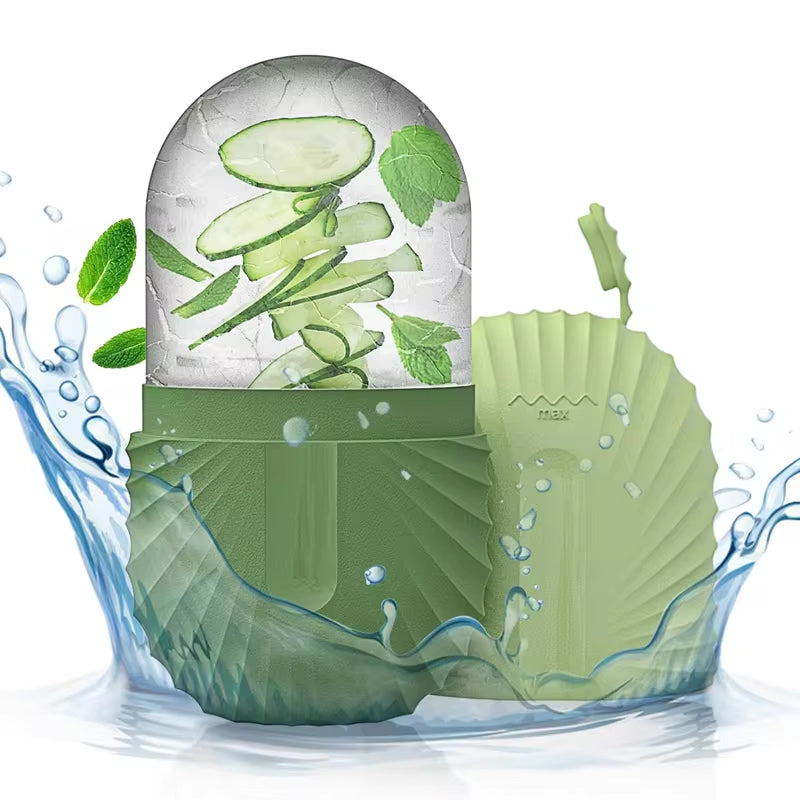 Silicone Ice Face Roller – Refreshing Beauty Tool for Puffiness & Pore Care
