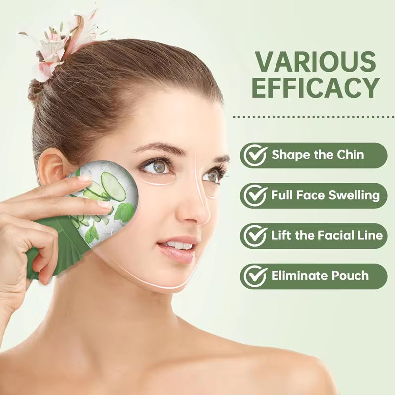 Silicone Ice Face Roller – Refreshing Beauty Tool for Puffiness & Pore Care