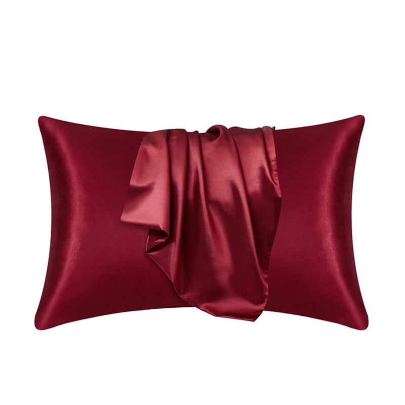 Premium Silk Satin Pillowcase – Smooth Pillow Cover for Hair & Skin Care
