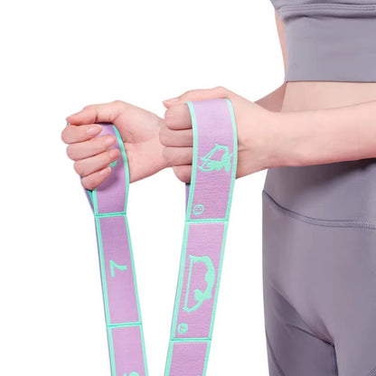 Multi-Functional Slimming Resistance Band – Yoga Stretching Belt for Pilates, Dance, and Full-Body Training