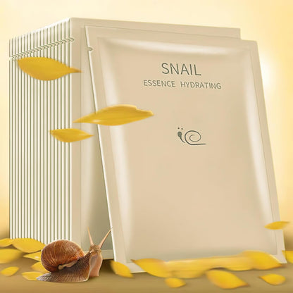 Snail Essence Hydrating Silk Mask Set (5PCS) – Korean Moisture Boost Formula