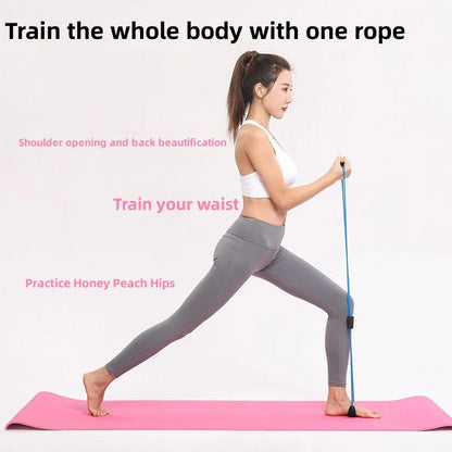Resistance Bands with Foam Handles – Home Workout Fitness Bands for Women, Yoga, Pilates, and Strength Training