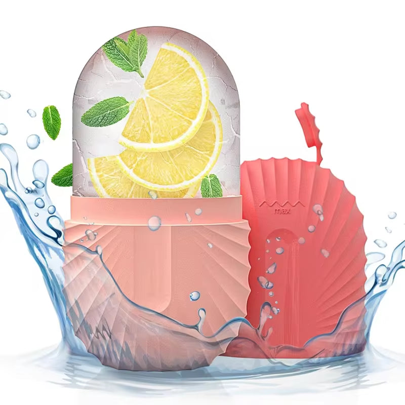 Silicone Ice Face Roller – Refreshing Beauty Tool for Puffiness & Pore Care