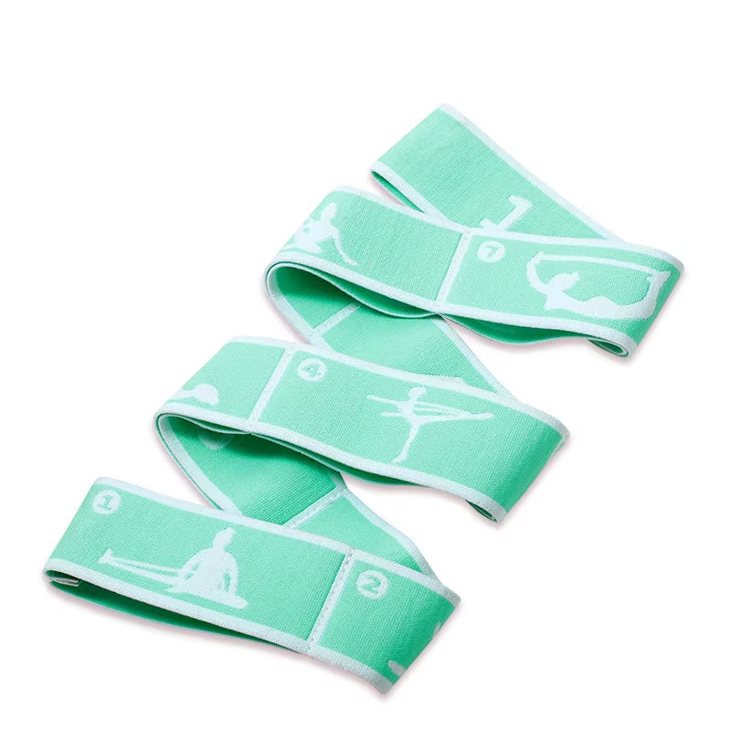 Multi-Functional Slimming Resistance Band – Yoga Stretching Belt for Pilates, Dance, and Full-Body Training