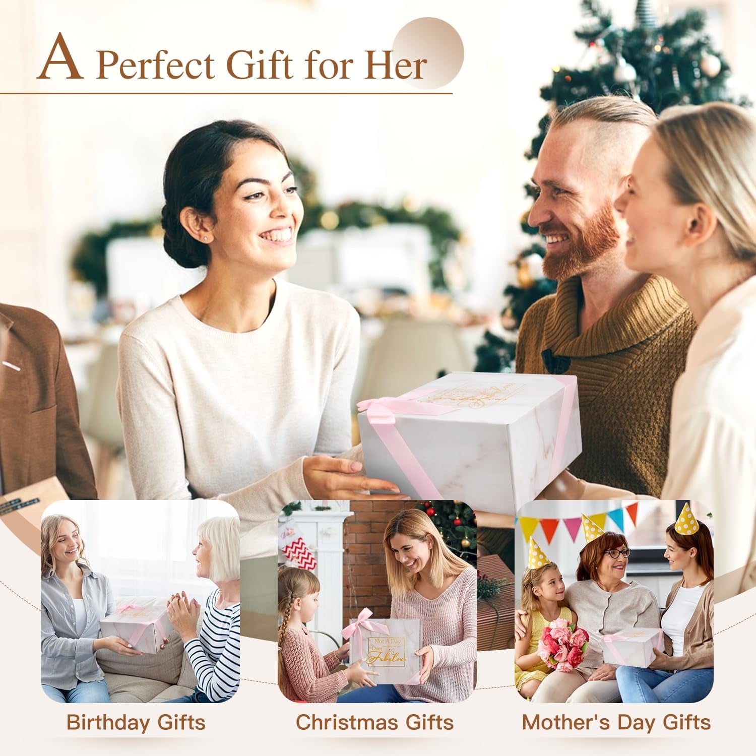 Elegant Birthday or Christmas Gifts for Women - Thoughtful Presents for Friends and Sisters