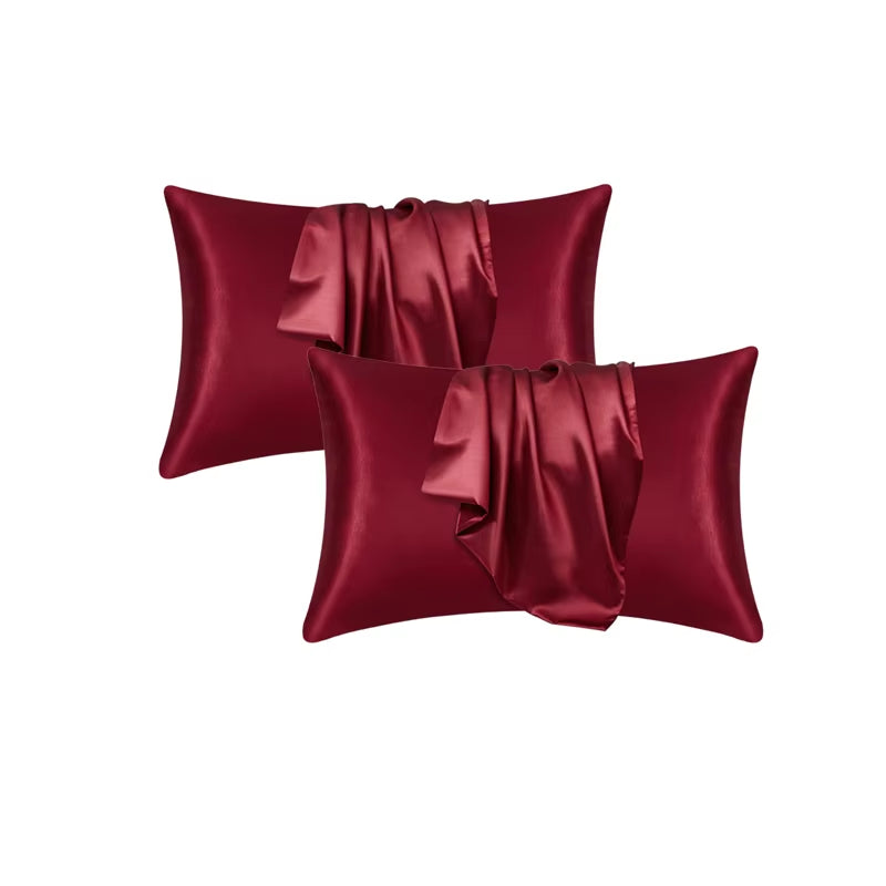  Premium Silk Satin Pillowcase – Smooth Pillow Cover for Hair & Skin Care