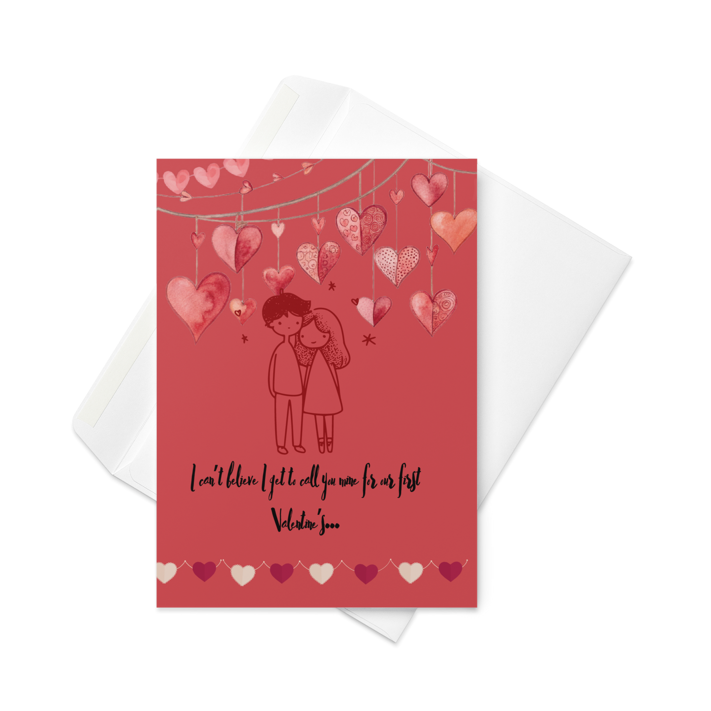 Our First Valentine's card